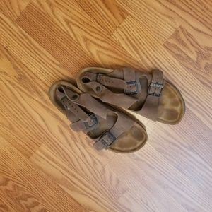 Leather brown Naot (barely used) - size 9